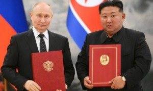 库尔斯克战事结束，朝军打出国威，金正恩要亲去莫斯科听普京道谢